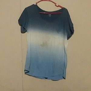 Women's blue shirt